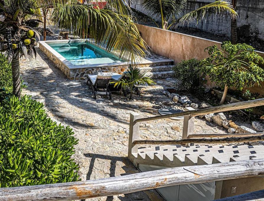شقة Oceanfront Casita Coral تشيليم المظهر الخارجي الصورة
